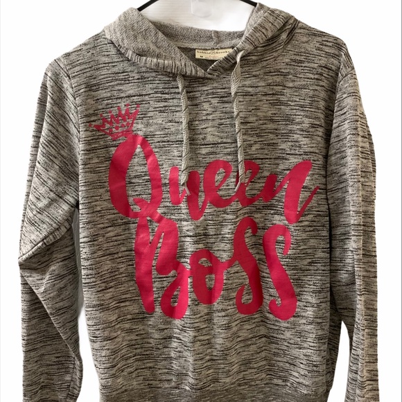 Bobbie Brooks Tops - Bobbie Brooks “Queen Boss” hoodie